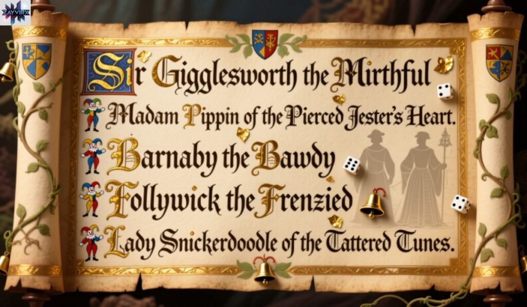 medieval-jester-names