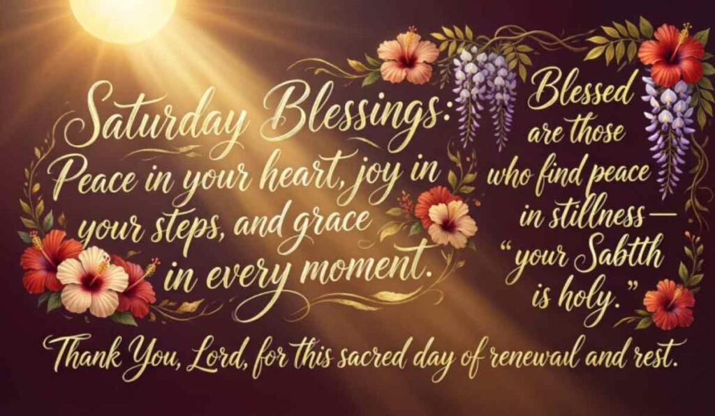 Best African American Saturday Blessings Quotes