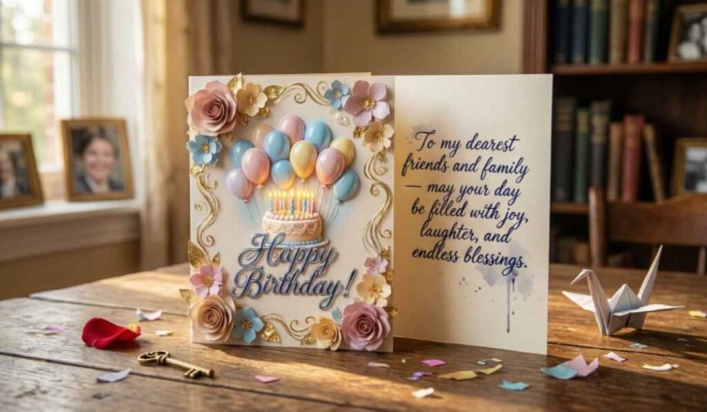Birthday Blessings for Friends and Family