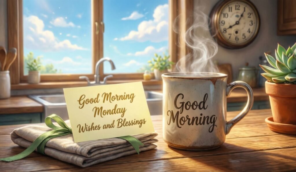 Good Morning Monday Wishes and Blessings