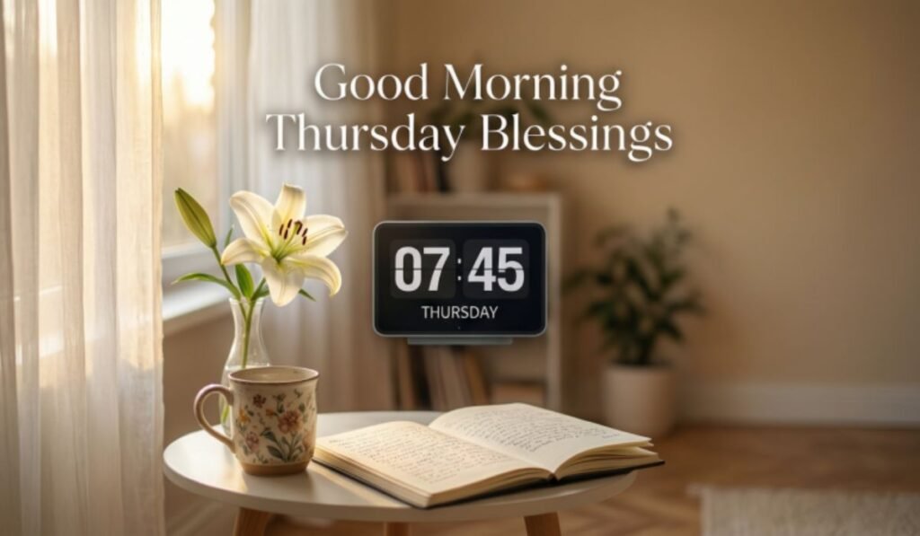 Good Morning Thursday Blessings