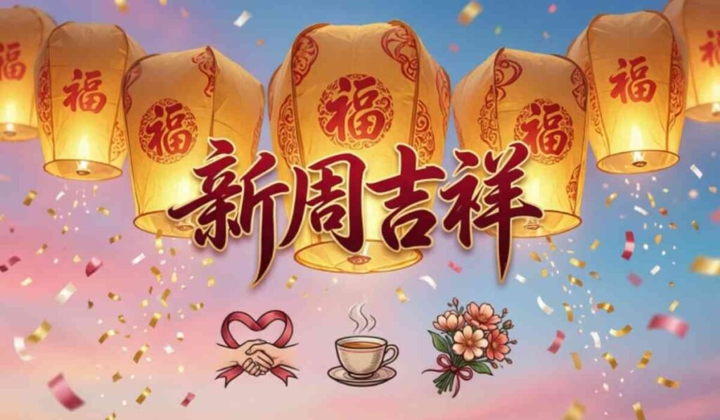 New Week Blessings for Friends