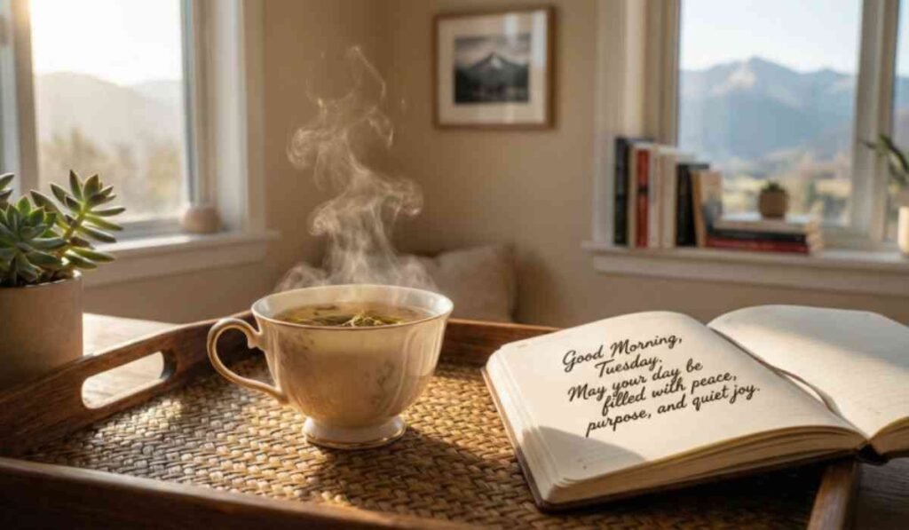 Positive Good Morning Tuesday Blessings