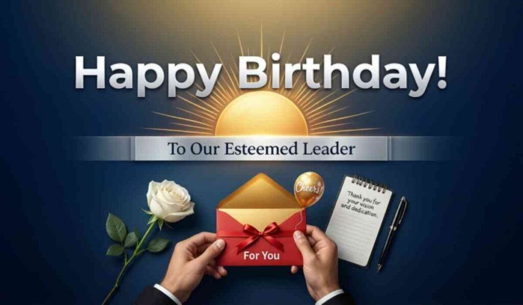 Professional Happy Birthday Wishes for Male Boss