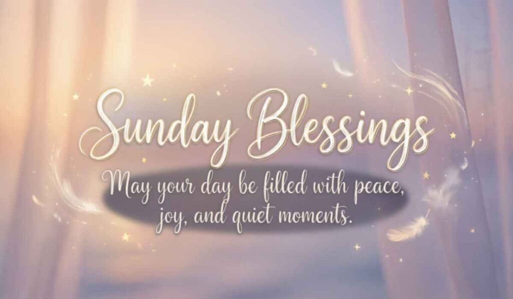 Sunday Blessings Quotes