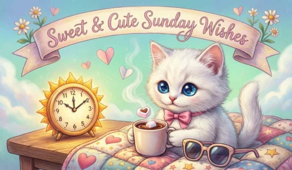 Sweet and Cute Sunday Wishes
