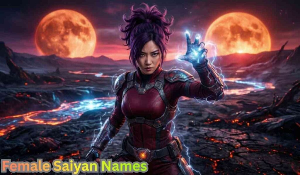 Female Saiyan Names 