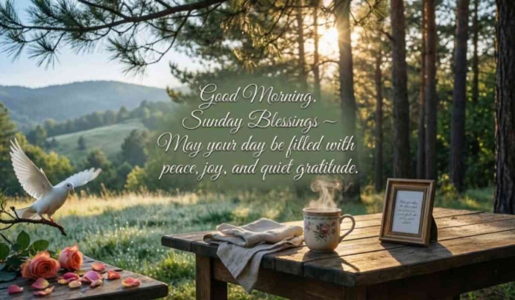 Good Morning Sunday Blessings Quotes