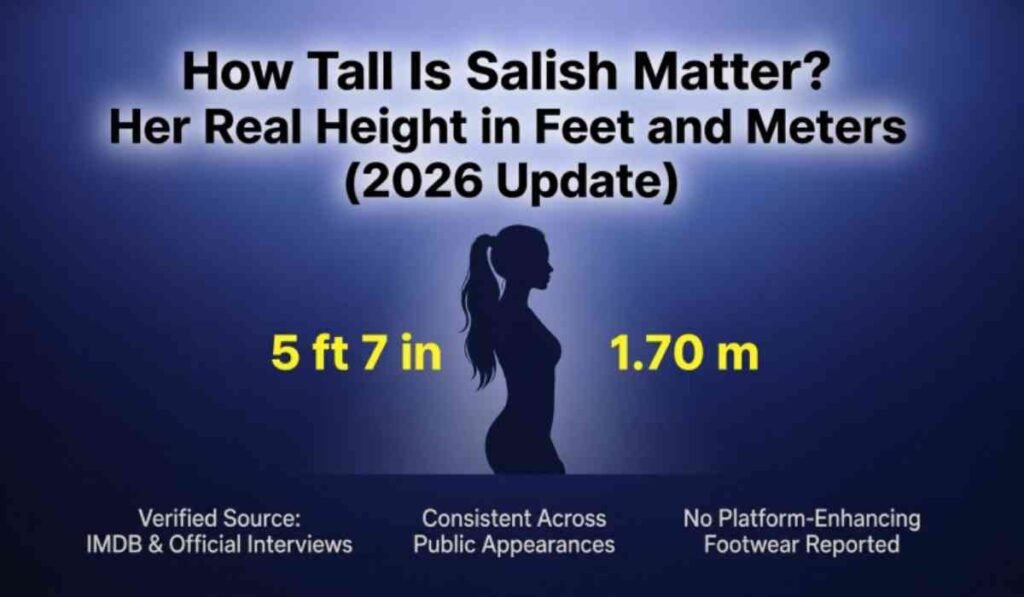 Salish Matter Height in Feet and Meters (2026 Update)