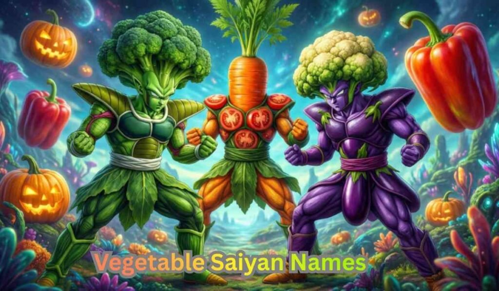 Vegetable Saiyan Names