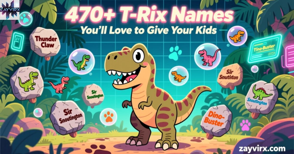 T Rex Names