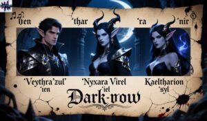 Drow Names