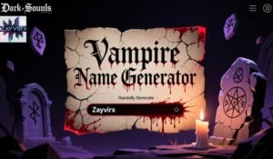 Vampire Name Generator
