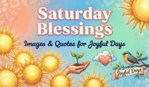 Saturday Blessings