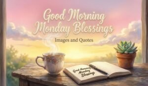Good Morning Monday Blessings