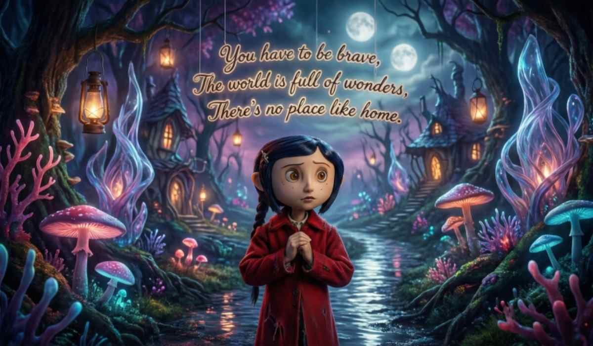 Coraline Blessings and Quotes