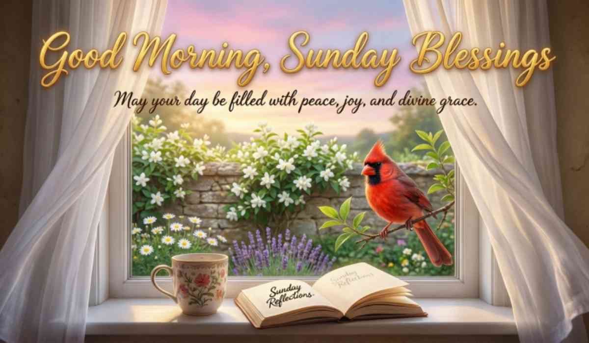 Good Morning Sunday Blessings