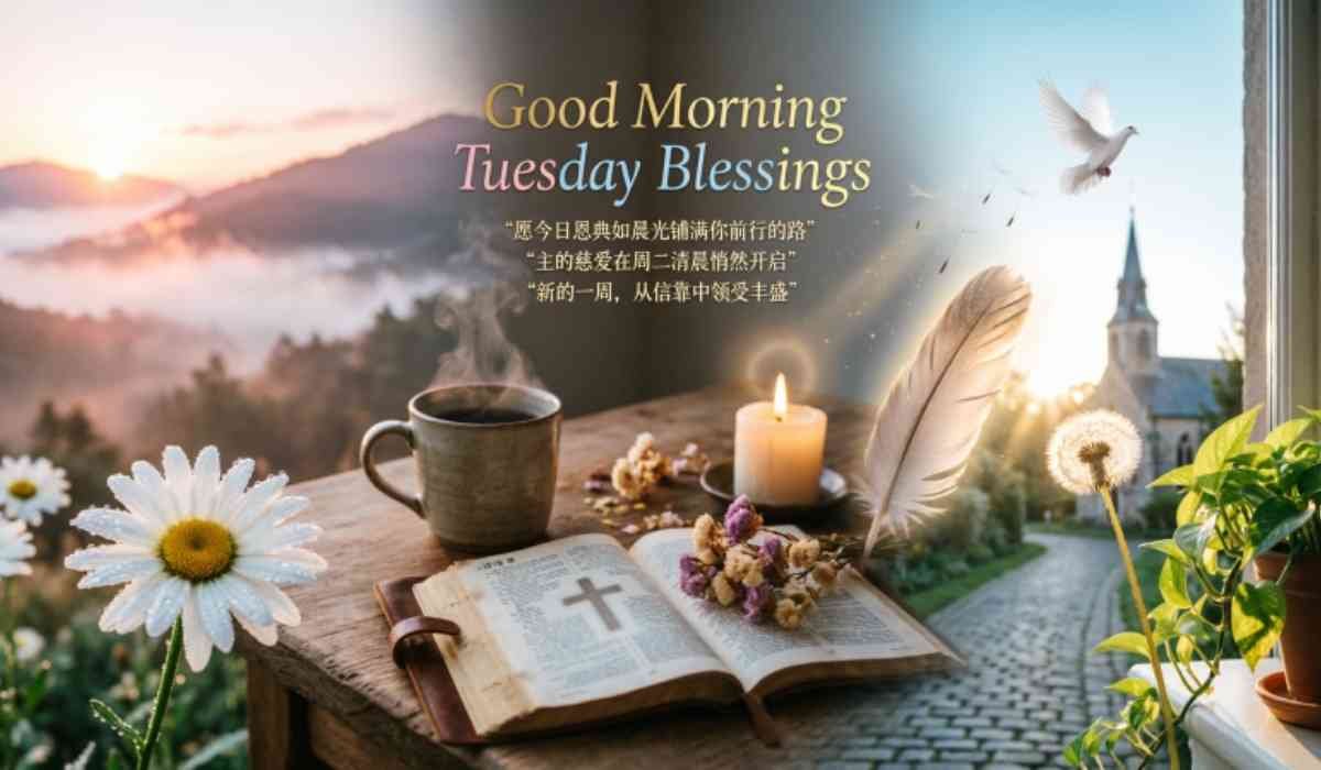 Beautiful Good Morning Tuesday Blessings