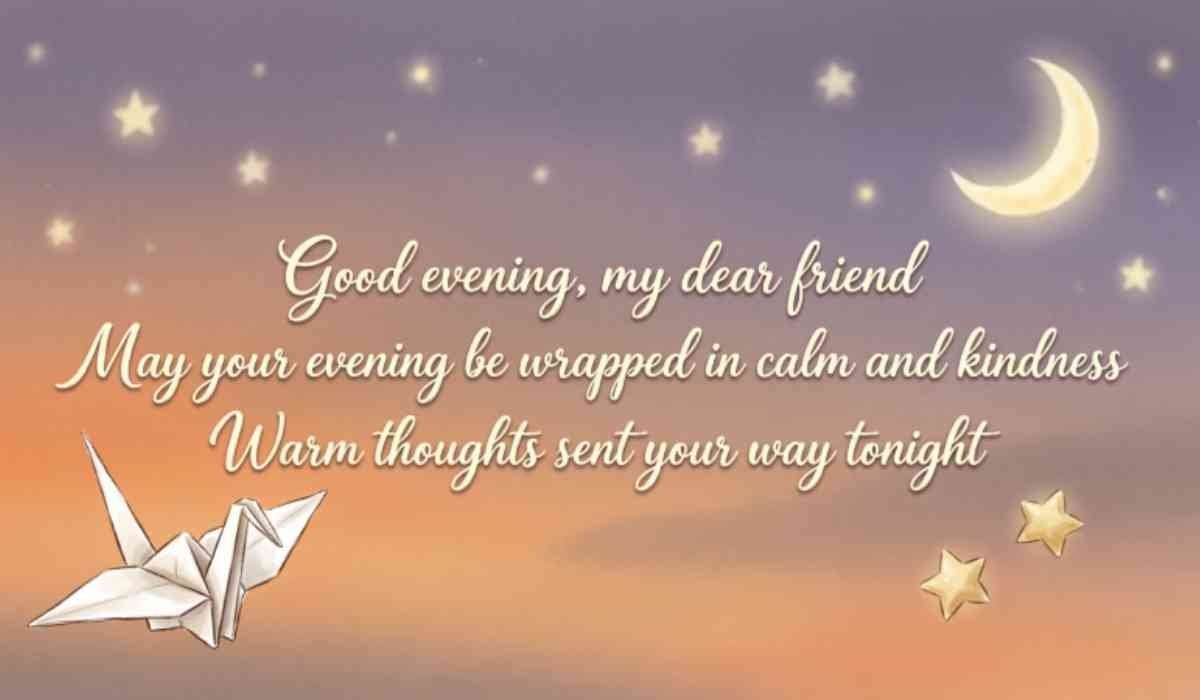 Good Evening Messages