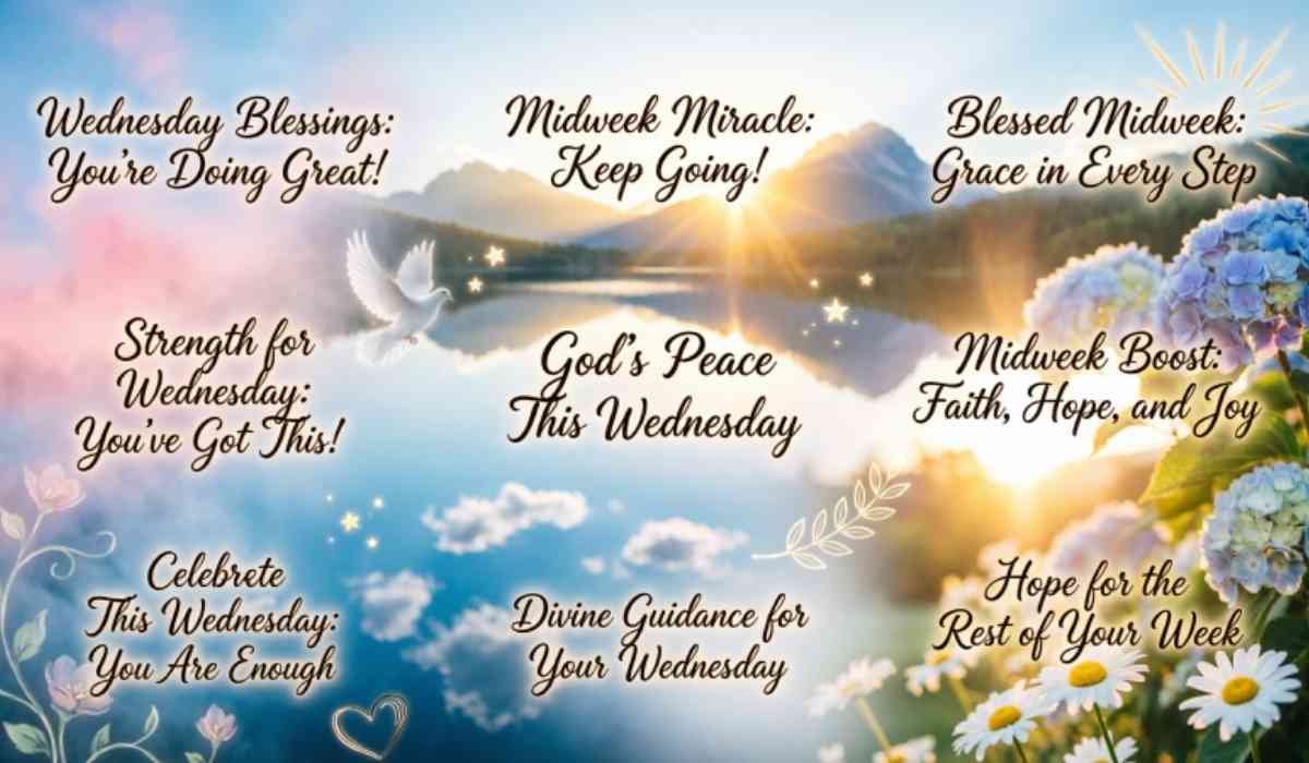 Wednesday Blessings Images